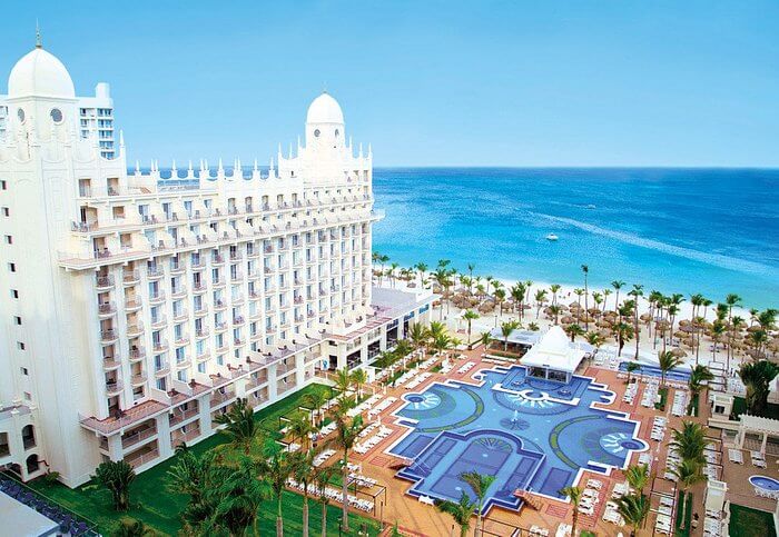 <b>Aruba at the Riu Palace for 7 nights</b><br>
                                        How does Aruba for 7 nights for two people in April with
                                        air from Omaha, private airport transfers staying at the
                                        Riu Palace Aruba sound? Just one more all-inclusive option to consider.